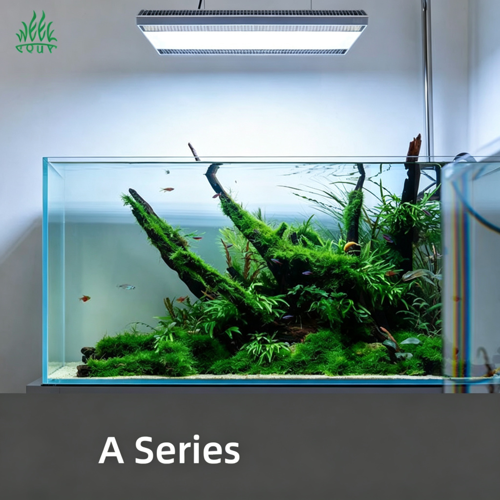 Aquarium Plant Growing - Week Aqua A430Pro LED Aquariumlamp 120W