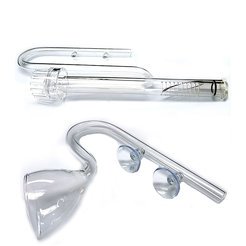 Planted Aquarium Ada - Skimmer Glas Lily Pipe Spin Surface