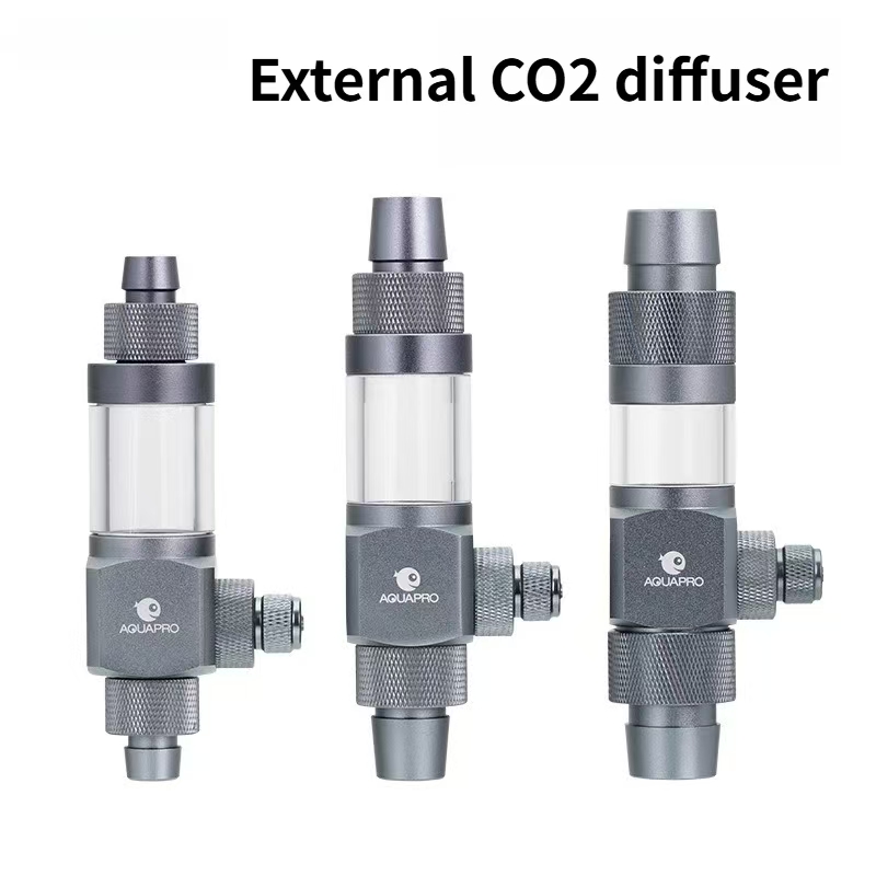 Planted Aquarium Co2 - AQUAPRO Externe CO2 Verstuiver Diffuser Spuit
