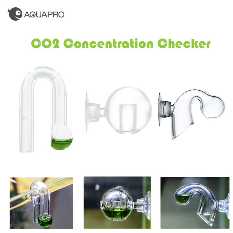 Planted Aquarium Ada - Glas CO2 Concentratie Checker Drop Indicator