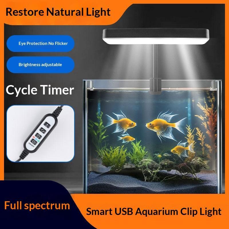 Aquarium Plants - Volledig spectrum LED aquariumverlichting 360 graden