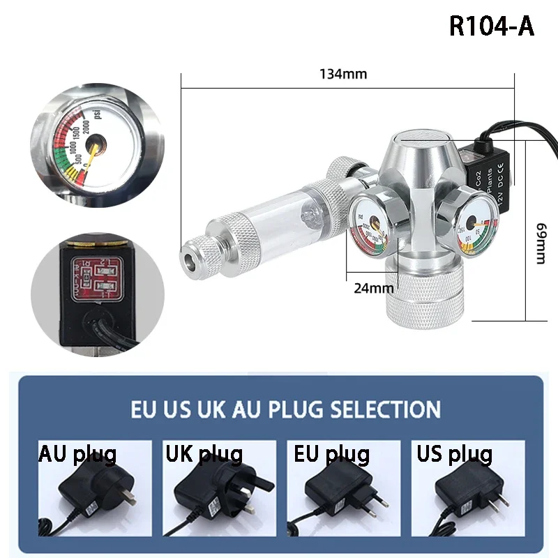 AC100-240V Aquarium CO2 Regula - Planted Aquarium Co2 recensie en prijs