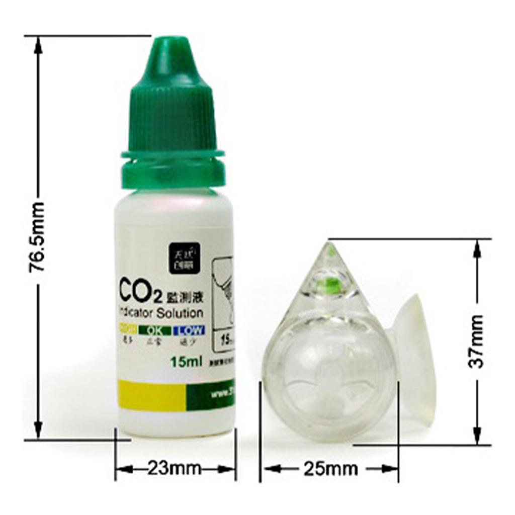 CO2 Drop Checker Aquarium Moni - Planted Aquarium Co2 recensie en prijs