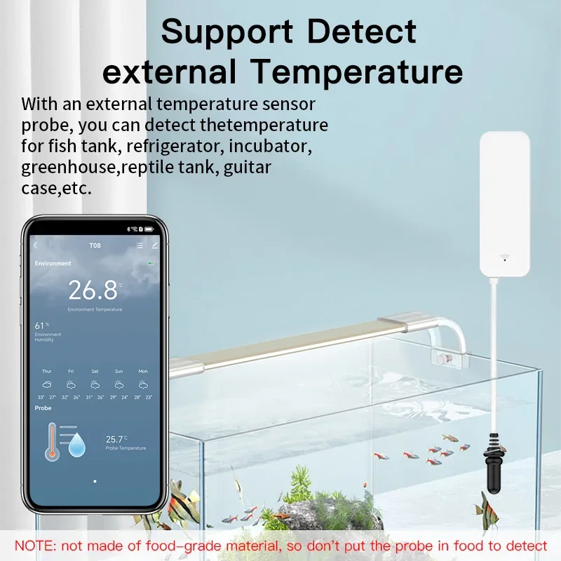 Tuya WiFi temperatuur-vochtigh - Aquarium Plants recensie en prijs