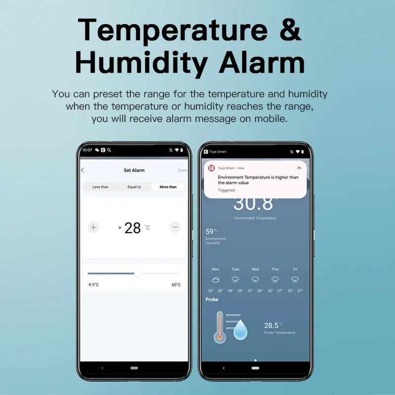 Tuya WiFi temperatuur-vochtigh - Aquarium Plants recensie en prijs