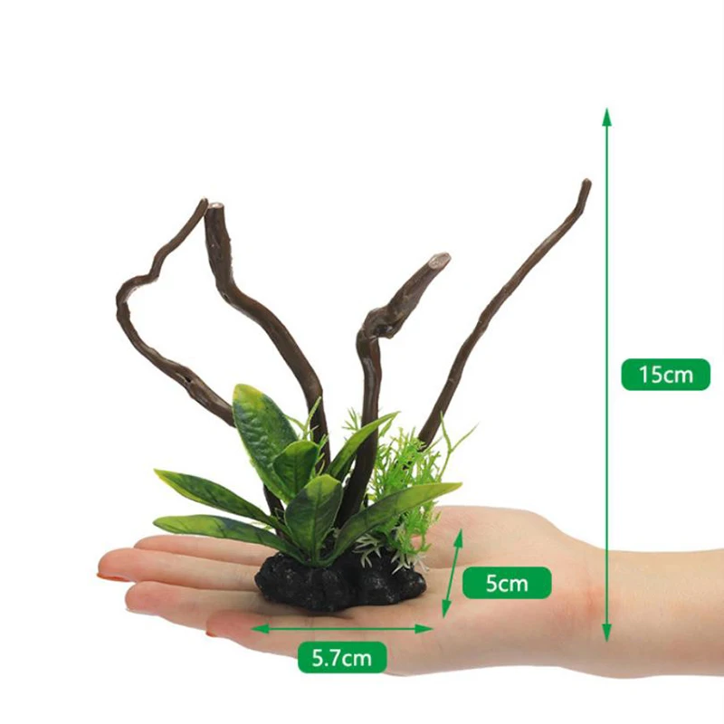 Gesimuleerde Vis Aquarium Deco - Aquarium Planted Wood recensie en prijs