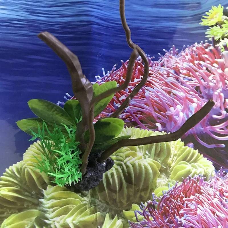 Gesimuleerde Vis Aquarium Deco - Aquarium Planted Wood recensie en prijs