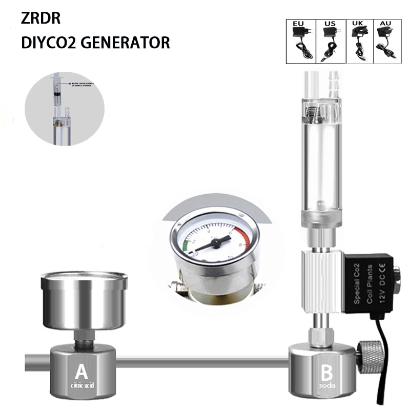 Aquarium DIY CO2 Reactor Gener - Planted Aquarium Co2 recensie en prijs