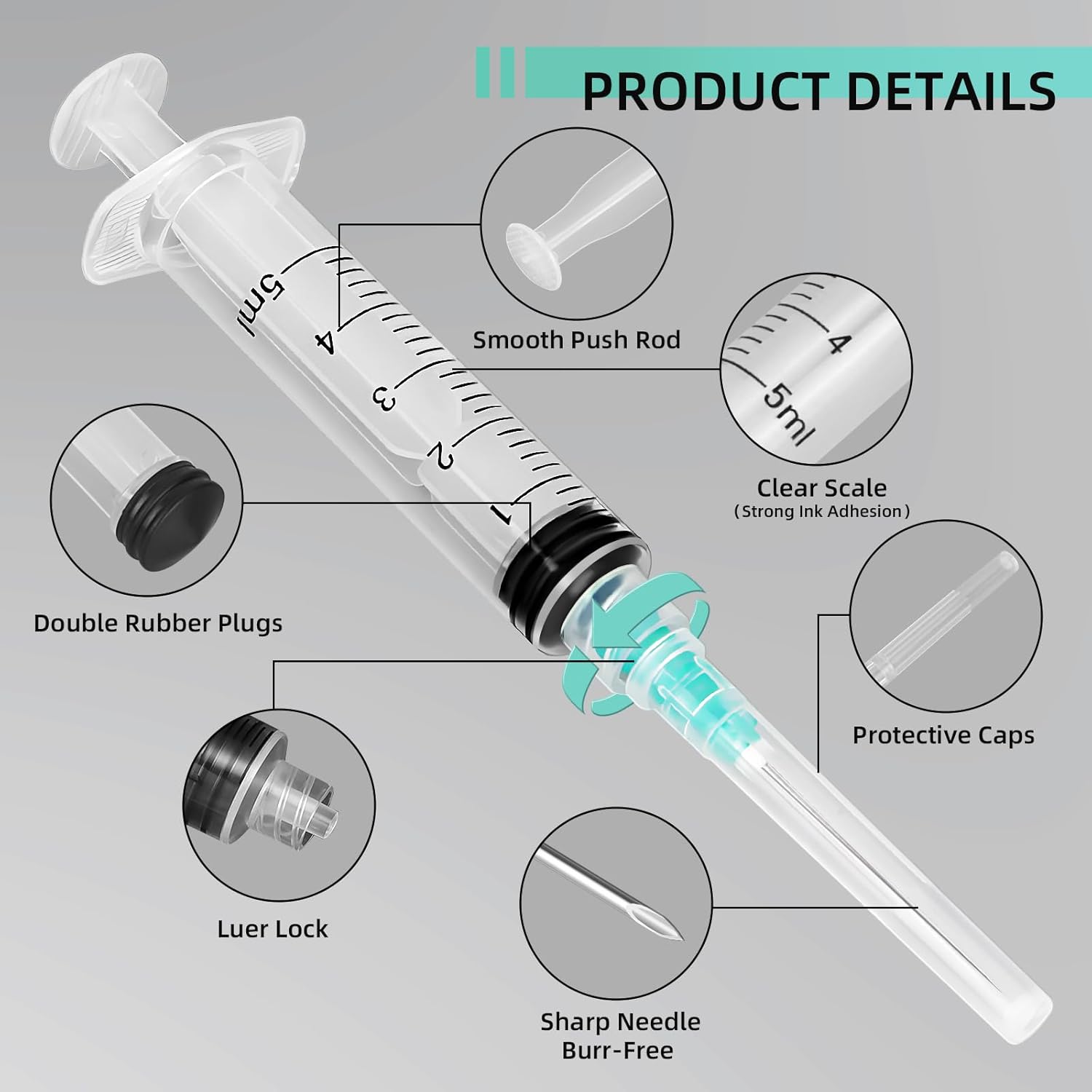 5 ml Luer Lock-spuit, geschikt - Aquarium Plants recensie en prijs