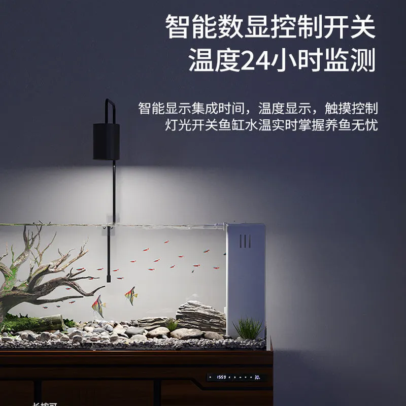 Groot ultra-wit glazen aquariu - Aquarium Planted Wood recensie en prijs