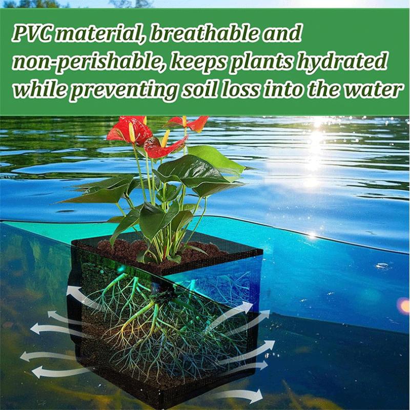 4 stuks zwarte gaas vijverplan - Aquarium Plants recensie en prijs