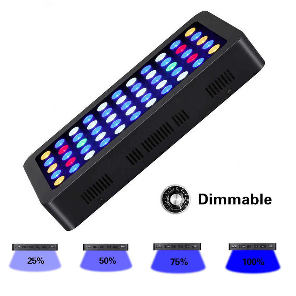 165W LED Aquaria Licht Dimbare - Aquarium Plant Growing recensie en prijs