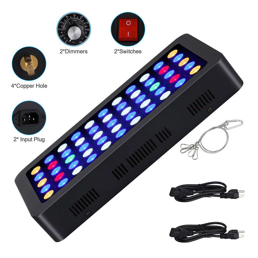 165W LED Aquaria Licht Dimbare - Aquarium Plant Growing recensie en prijs