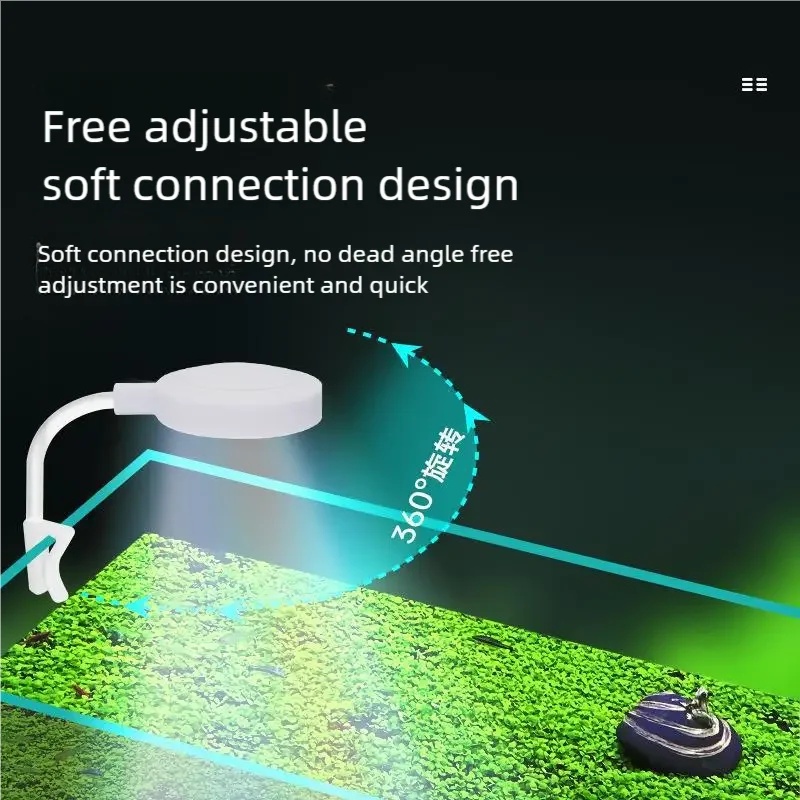 3W LED Clip-On Aquariumlamp Vo - Aquarium Plant Growing recensie en prijs