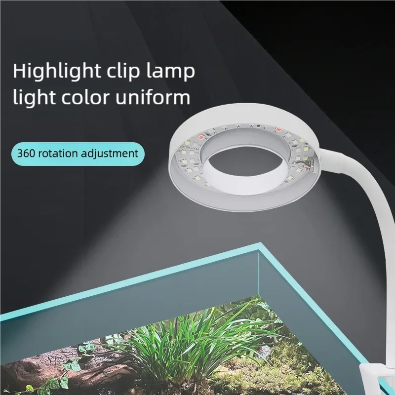 3W LED Clip-On Aquariumlamp Vo - Aquarium Plant Growing recensie en prijs