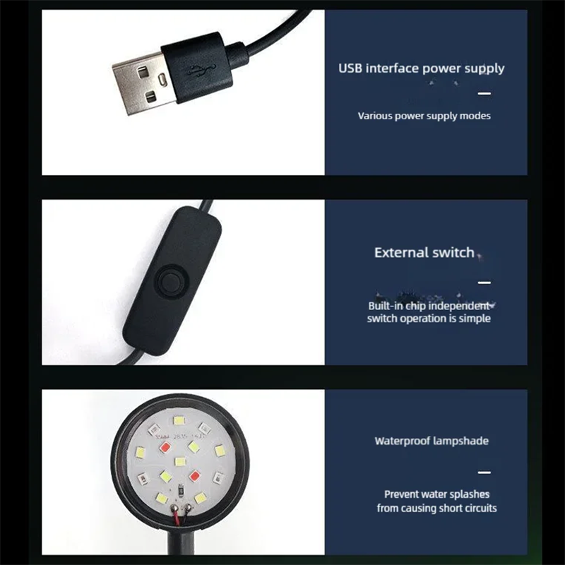USB LED Aquarium Clip Lamp Hog - Aquarium Plant Diseases recensie en prijs