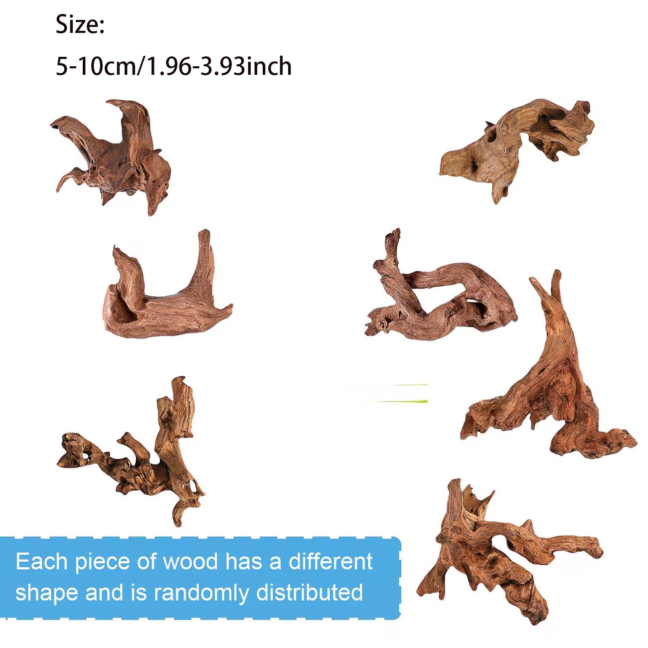 5-10CM Natuurlijk Zinkbaar Dri - Aquarium Planted Wood recensie en prijs