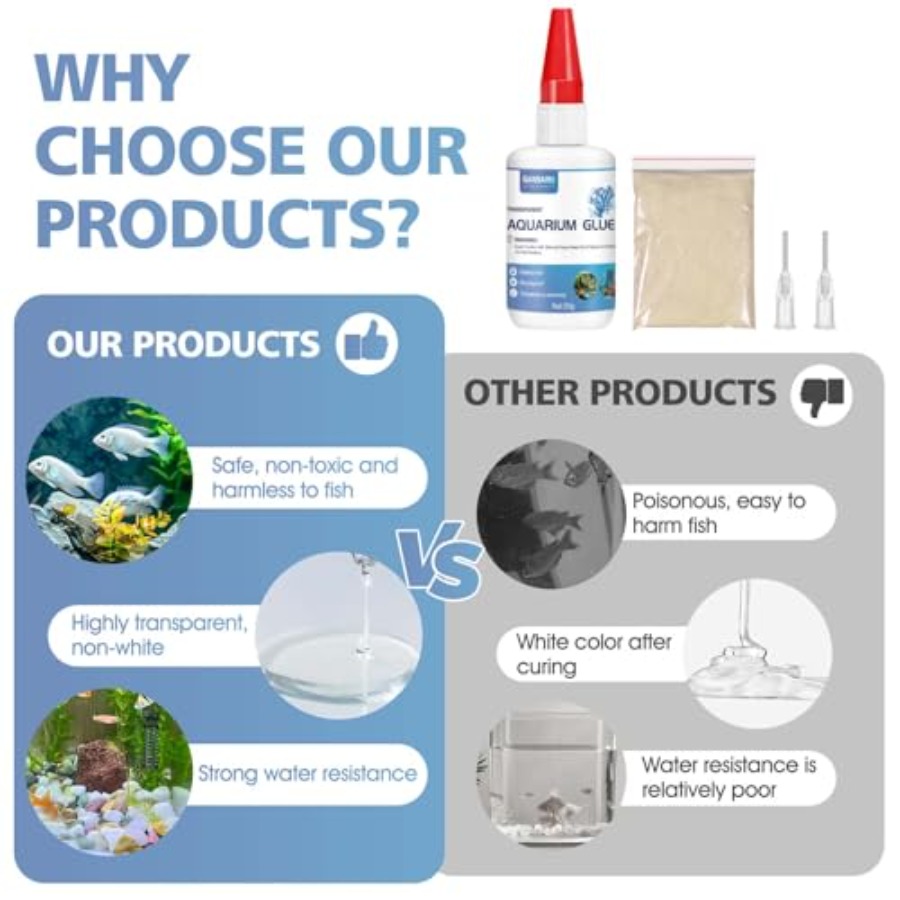 Aquariumlijm, Super Reef Glue, - Aquarium Planted Wood recensie en prijs