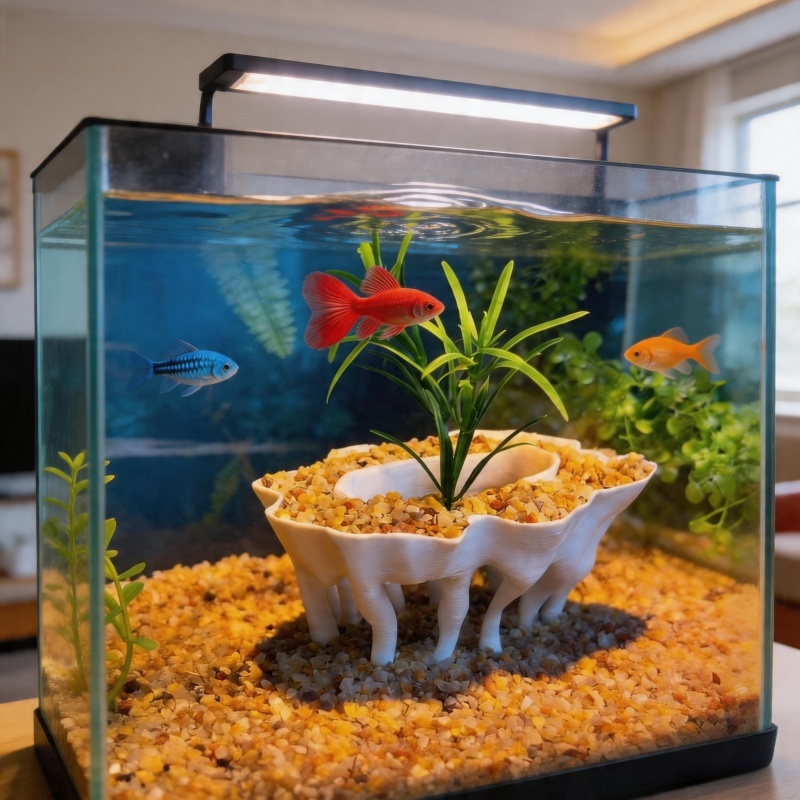 3D-geprinte aquariumplanten in - Aquarium Planted Wood recensie en prijs