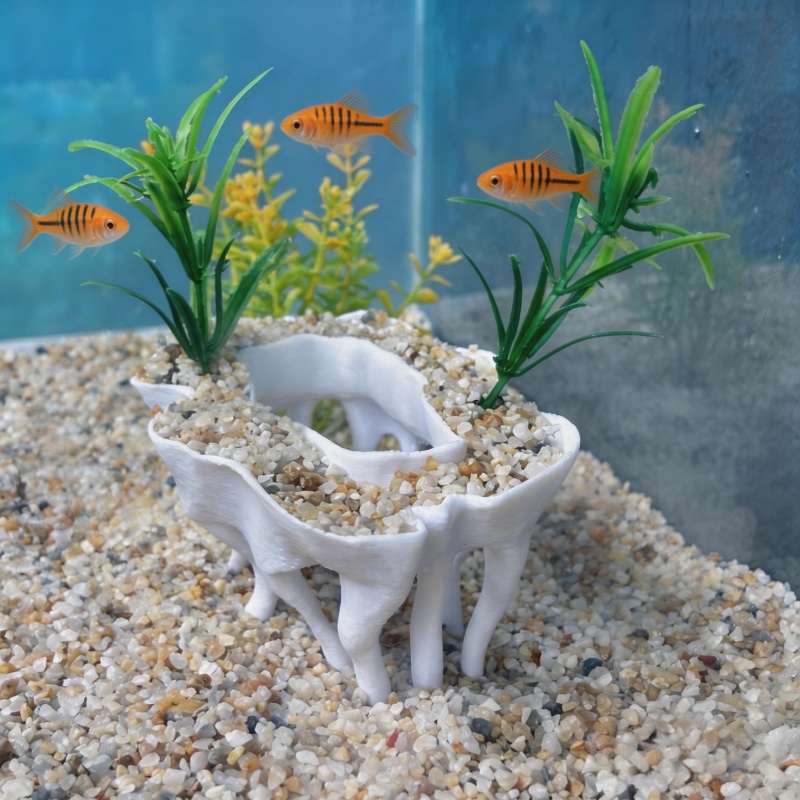 3D-geprinte aquariumplanten in - Aquarium Planted Wood recensie en prijs
